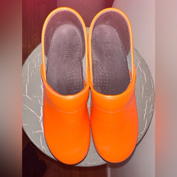 Sanita ⭐️ Izabella Professional Clogs in Orange, 41 (10-10.5), EOC - Picture 6 of 6